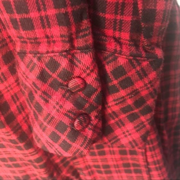 Sanctuary Red Plaid Dress Size 4 - Picture 4 of 9